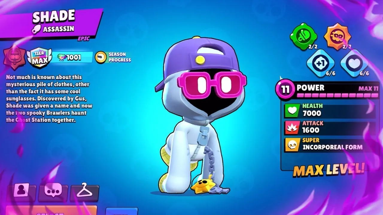Brawl Stars Shade
